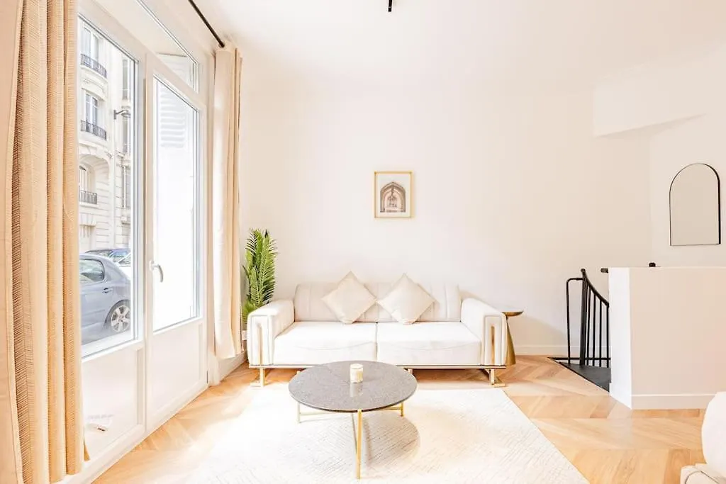 New Duplex 4Pers#Porte Maillot#Porte Champerret Paryż